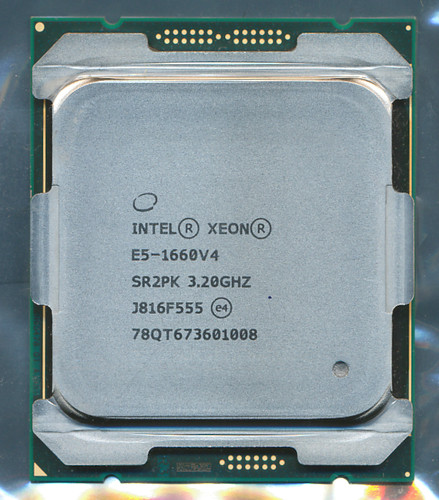 Intel xeon 1660 16t - 8c,