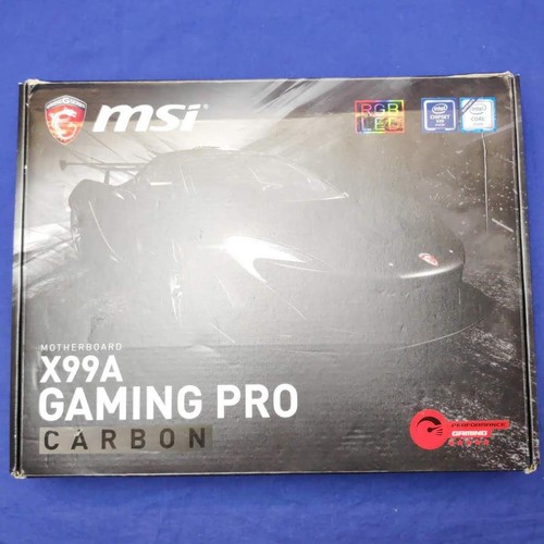 Msi x99a gaming pro - carbon, +