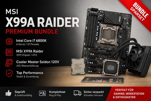 Msi x99a raider motherboard - x99a,
