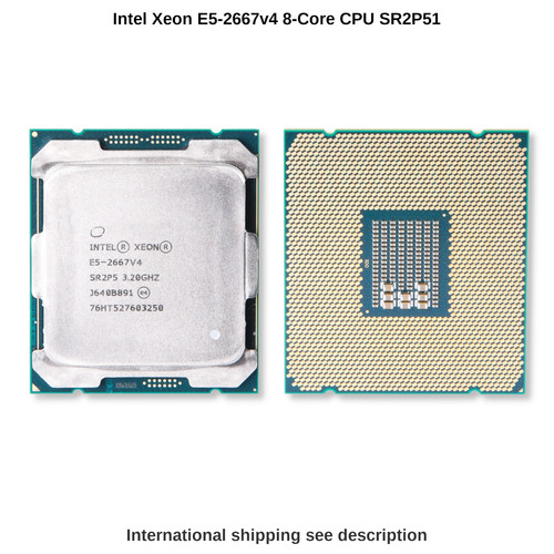 Intel xeon 2667 sr2p5 - e5-2667, v4